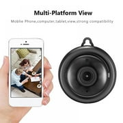 1080P HD Built-in Microphone Surveillance Camera Wi-Fi Connect APP Control Wireless Cam IP Camera Support TF Card for Baby/Elder/Pet/Nanny Monitor